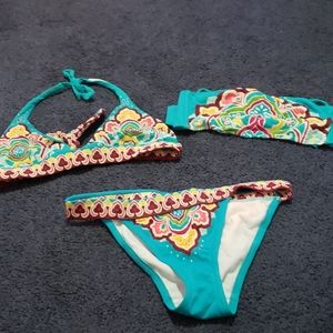 Victoria Secret 3 piece Swim Suit